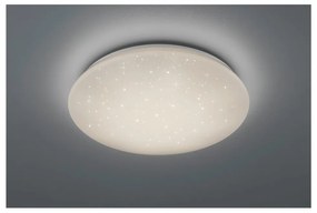 Biele stropné LED svietidlo Trio Potz, priemer 50 cm