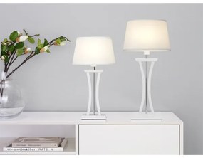 Cottex B2429V - Stolná lampa NEW CHELSEA 1xE14/40W/230V biela