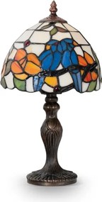 Brilagi - Tiffany vitrážová stolná lampa JUNGLE 1xE27/60W/230V