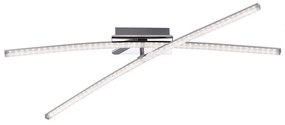 Leuchten Direkt 11292-17 - LED Prisadený luster SIMON 2xLED/8W/230V lesklý chróm