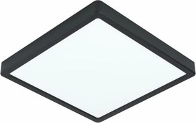 Eglo 78815 - LED Stropné svietidlo FUEVA LED/20,5W/230V 28,5x28,5 cm čierna