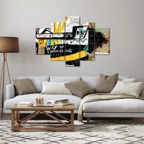 Obraz - Graffiti (150x105 cm)