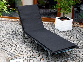 Polstrovanie / podsedák na ležadlo SHINE čierne