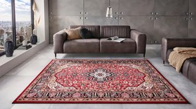 Koberec Hanse Home Mirkan Skazar Isfahan červený