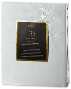SATÉNOVÉ OBLIEČKY EVA MINGE H 200X220 CM, 2KS 70X80 CM SIVÉ