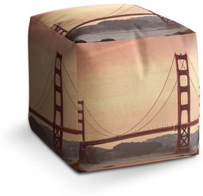 Sablio Taburet Golden Gate 2: 40x40x40 cm
