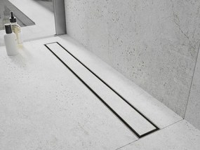 Mexen Flat nerezový sprchový žľab 140 cm vzor M13, 2v1, 1010140