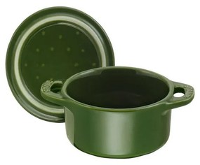 Staub Cocotte Mini keramický plech na pečenie 10 cm/0,2 l, bazalka, 40510-787