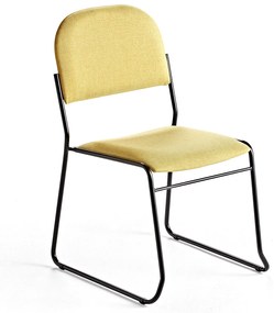 Konferenčná stolička DAWSON, žltá tkanina