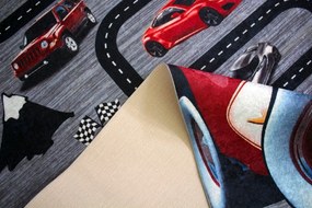 BE Koberec Porte 8225 GREY – sivý obdĺžnikový Rozmer: 160x220 cm