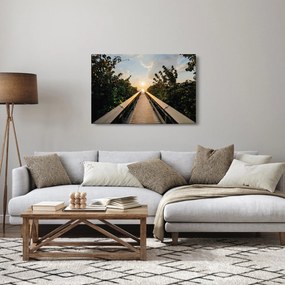 Obraz - cesta k slnku (90x60 cm)