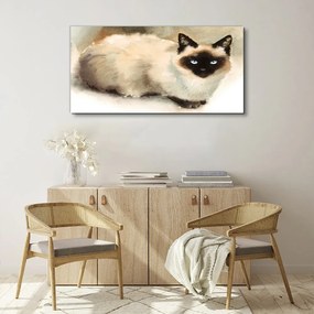 Obraz canvas Abstraktné zvieracie mačka