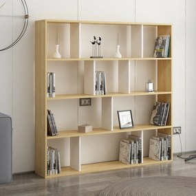 Knižnica Hodni White and Oak