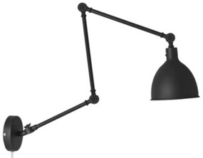 ByRydens 2827660-4000 - Stmievateľná nástenná lampa BAZAR 1xE27/5W/230V čierna