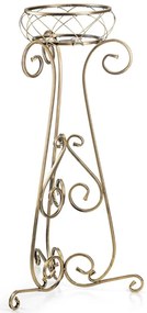 STOJAN NA KVETINÁČ FIORINA 96X47,5 CM ZLATÁ