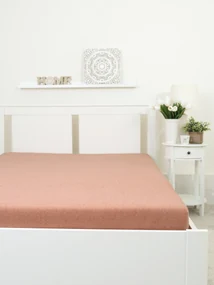 Froté plachta 140 × 200 cm - terakota