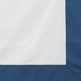 Dekorstudio Exkluzívne posteľné obliečky LAURA - biele s granátovomodrým lémom Rozmer posteľných obliečok: Šírka x Dĺžka: 220x200cm + 2 ks 70x80 cm