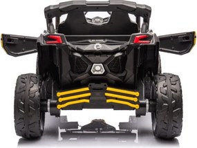 LEAN CARS Elektrická bugina Can-am DK-CA003 žltá