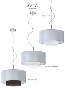 Jupiter 1120 - AV1 - Závesné svietidlo AVEO 1xE27/80W/230V