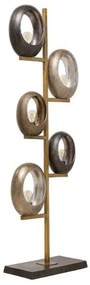 Five Loops stojaca lampa viacfarebná 173 cm