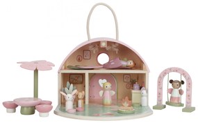 Domček pre víly drevený prenosný Fairy Garden