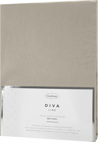 MAKOSATÉNOVÉ PRESTIERADLO DINA 140X200 CM ŠEDOBÉŽOVÉ