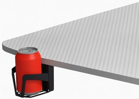 Herný stôl s podsvietením BG01 biely 120 cm