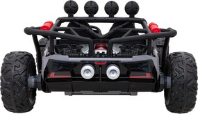 Ramiz Buggy Racing 5 batériové auto pre deti +3. Sivá + motory 2x200W + diaľkové ovládanie + pomalý štart