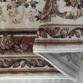 DY Hnedý koberec s orientálnym vzorom Exclusiv 04 N Rozmer: 80x150 cm