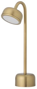 Bloomingville Prenosná stolová lampa Nico Brass Metal