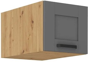 Horná kuchynská skrinka Lucid 40 NAGU-36 1F (korpus: dub artisan + front: mdf dustgrey). Vlastná spoľahlivá doprava až k Vám domov. 1134764