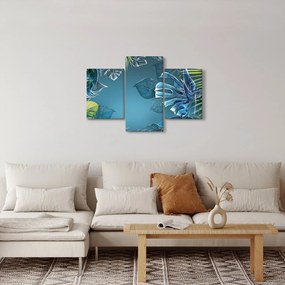 Obraz - Listy tropických rastlín (90x60 cm)