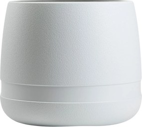 PLASTOVÝ KVETINÁČ LUNA VASE 35X30 CM BIELA