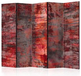 Artgeist Paraván - Red Metal [Room Dividers]