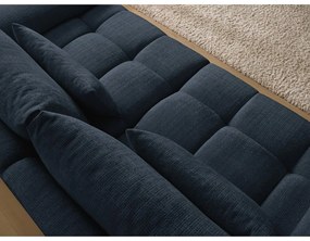 Tmavomodrá ženilková pohovka 264 cm Ivane – Bobochic Paris