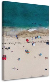 Gario Obraz na plátne Pohľad na pláž z vtáčej perspektívy - Nikita Abakumov Rozmery: 40 x 60 cm