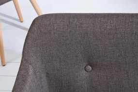 Dizajnová lavica Sweden tmavo sivá