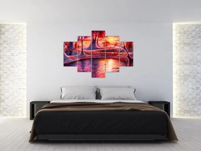 Obraz čarovného lesa (150x105 cm)