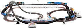 RAMIZ Pretekárska elektrická dráha 2 v 1 s rýchlym autíčkom a vlakom ML-5073