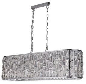 Searchlight 65818-8CC - Závesný luster na reťazi BIJOU 8xE14/40W/230V