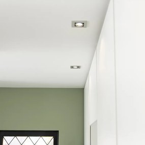 Sada 6 moderných zapustených bodových svetiel hliníkových otočných a naklápacích GU10 50mm - Qure