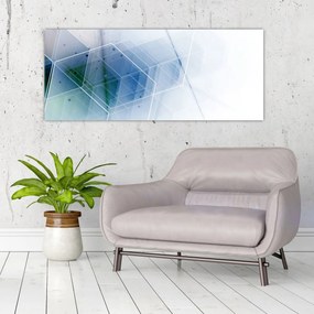 Obraz - Geometrické útvary (120x50 cm)