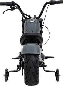 Ramiz Motocykel Chopper Warrior Sivá