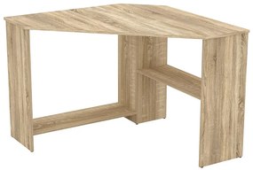 Rohový PC stolík Rhyno (dub sonoma). Akcia -17%. Vlastná spoľahlivá doprava až k Vám domov. 1108244