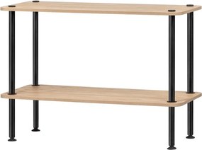Regál v dekore duba v prírodnej farbe 80x54,5x35 cm Teidi – noo.ma