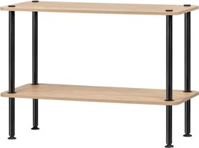 Regál v dekore duba v prírodnej farbe 80x54,5x35 cm Teidi – noo.ma