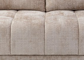 Rozkladacia pohovka Dante, béžová štruktúrovaná tkanina