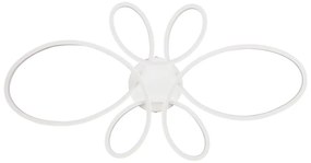 Biele LED stropné svietidlo 45.5x83 cm Fly – Trio