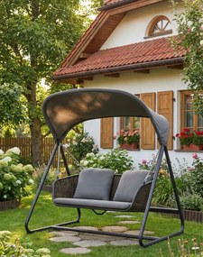 Dvojmiestná záhradná hojdačka Borneo