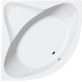 Aqualine Aqualine, DYJE rohová vaňa 150x150x41cm, biela, A1550
